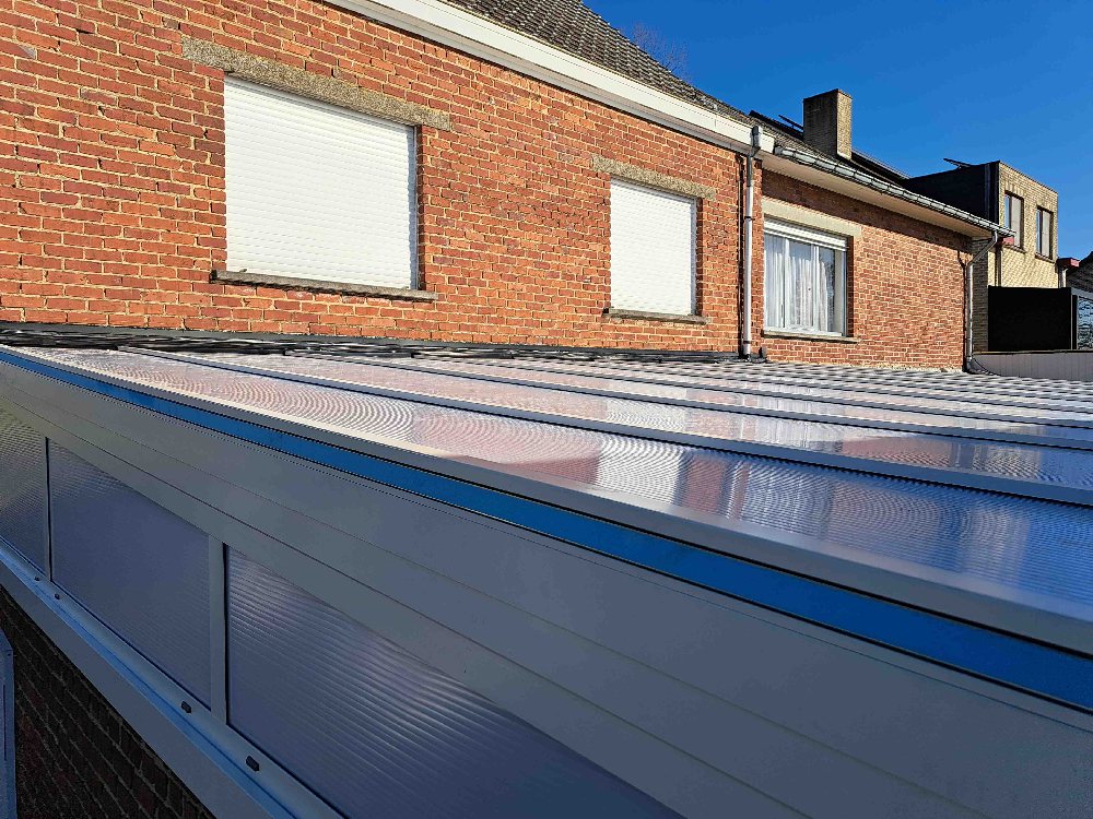 Vervangen polycarbonaat platen